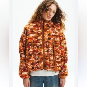 UGG Wool Blend Boucle Jacket Women’s Full Zip Cozy Outdoor UGG Marlene M